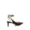 Leren Padlock Slingback Leren Padlock Slingback