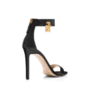 Leren sandalen met hangslot