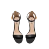 Leren sandalen met hangslot