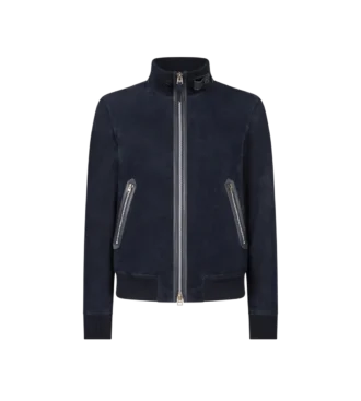 Lichte suède bomber