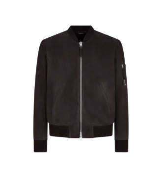 Lichte suède bomber
