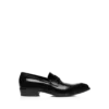 Loafer van geborsteld leer Loafer van geborsteld leer