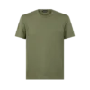 Lyocell katoenen T-shirt met ronde hals