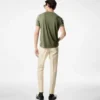 Lyocell katoenen T-shirt met ronde hals
