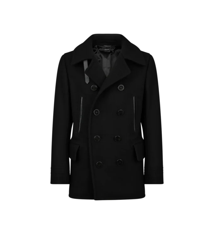 Melton Peacoat Melton Peacoat