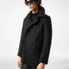 Melton Peacoat Melton Peacoat