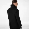 Melton wollen schapenvacht peacoat Melton wollen schapenvacht peacoat