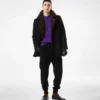 Melton wollen schapenvacht peacoat Melton wollen schapenvacht peacoat
