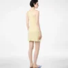 Merino piqué mouwloze korte tanktopjurk Merino piqué mouwloze korte tanktopjurk