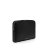 Minimalistische laptoptas van generfd leer