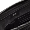 Minimalistische laptoptas van generfd leer