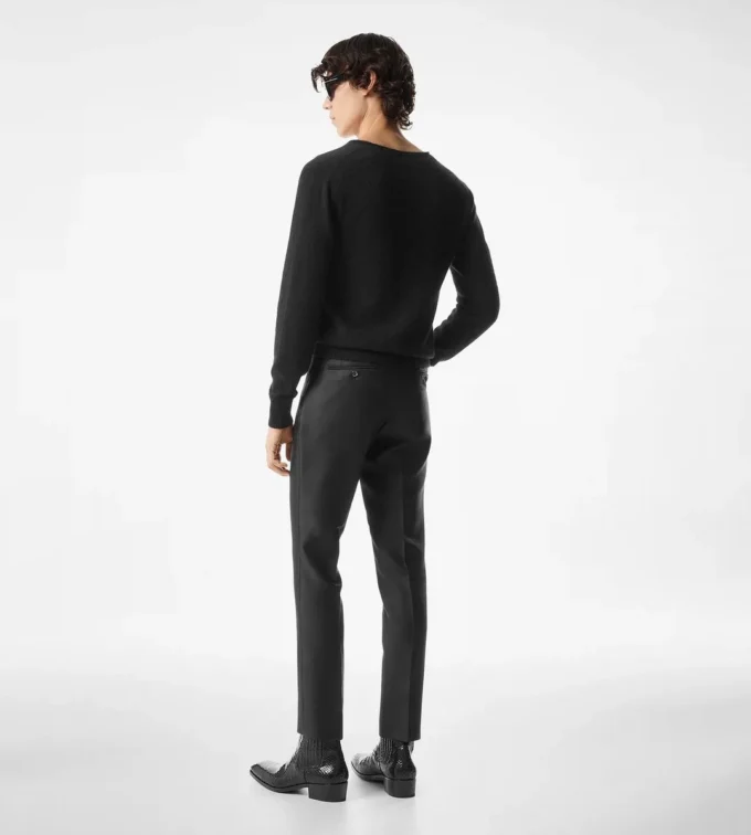 Mohair Silk Twill Dyllan Trouser