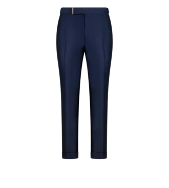 Mohair zijden twill Dyllan broek