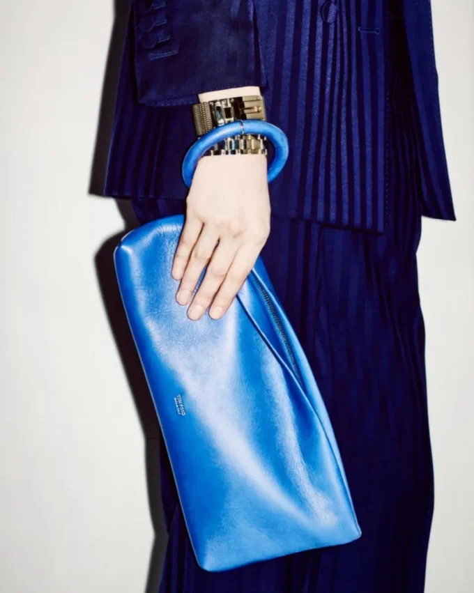 Nappa lederen Aura-clutch Nappa lederen Aura-clutch