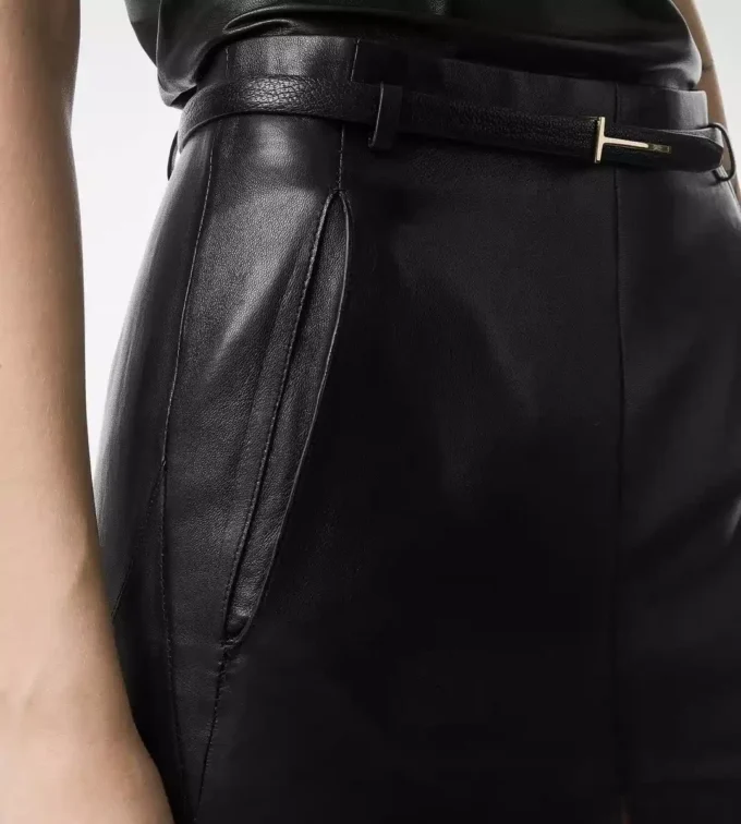 Nappa lederen luxe rok Nappa lederen luxe rok