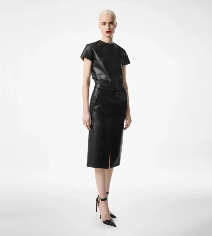 Nappa lederen luxe rok Nappa lederen luxe rok