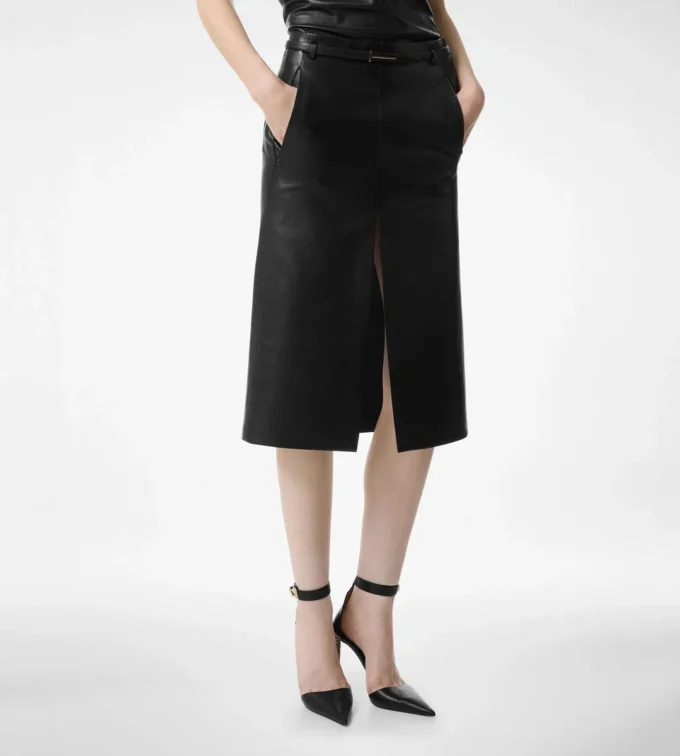 Nappa lederen luxe rok Nappa lederen luxe rok