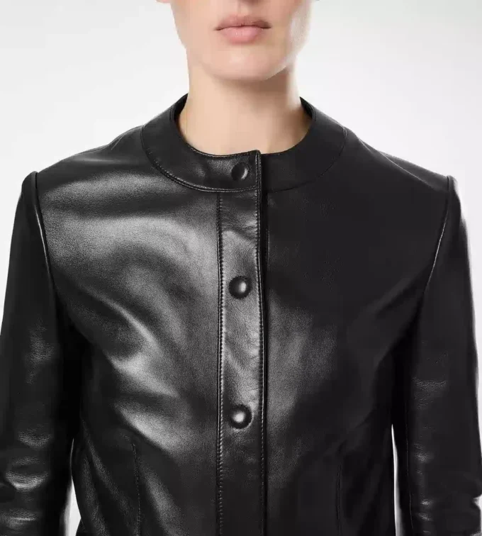Nappa leren vest
