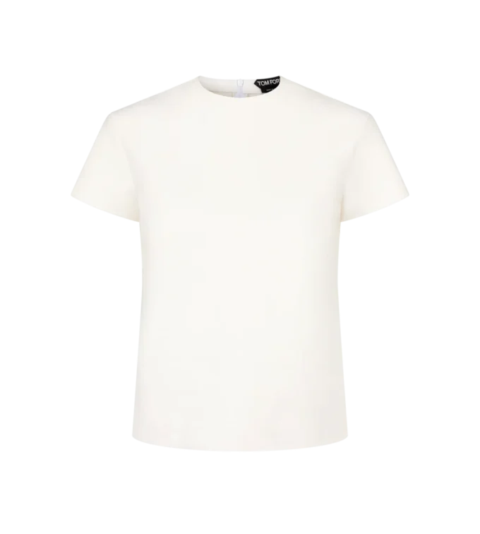 Nappa Lux en gewassen Duchesse T-shirt Nappa Lux en gewassen Duchesse T-shirt
