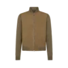 Nubuck Merino Bomber met nubuck voorkant