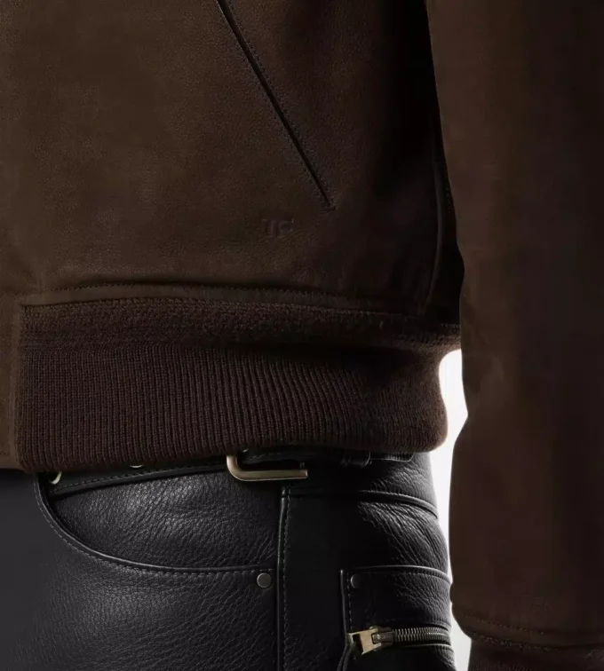 Nubuck Shearling Flight Bomber Nubuck Shearling Flight Bomber