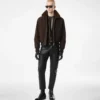 Nubuck Shearling Flight Bomber Nubuck Shearling Flight Bomber