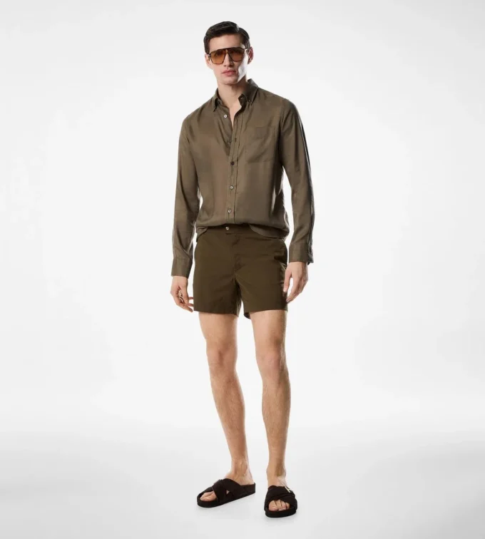 Nylon zwemshort