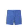 Nylon zwemshort met kleine stippenprint