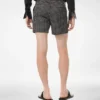 Nylon zwemshort met middotprint