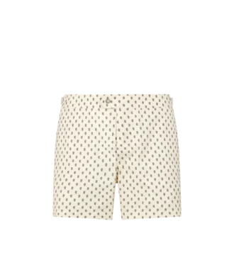 Nylon zwemshort met paisleyprint