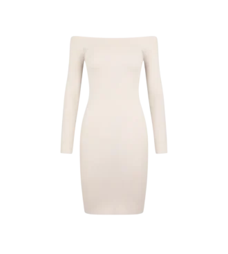 Off-shoulder jurk