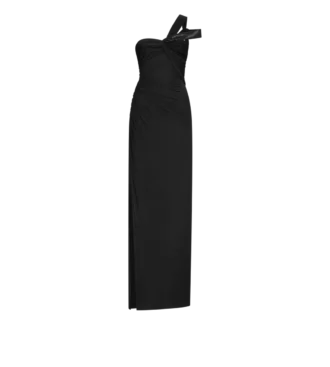 One Shoulder Twist Front avondjurk