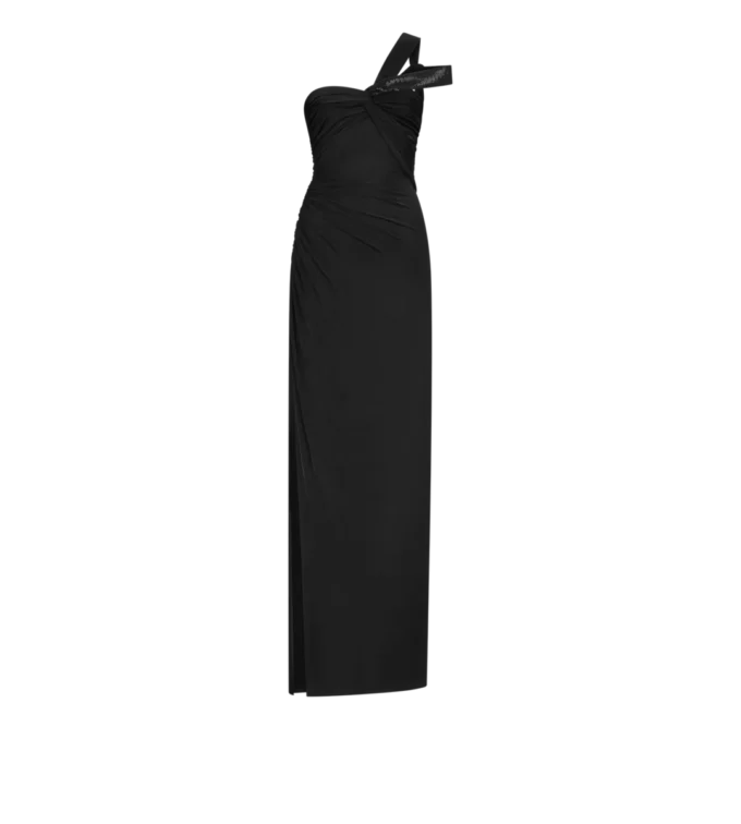 One Shoulder Twist Front avondjurk One Shoulder Twist Front avondjurk