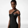 One Shoulder Twist Front avondjurk One Shoulder Twist Front avondjurk