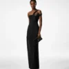 One Shoulder Twist Front avondjurk One Shoulder Twist Front avondjurk