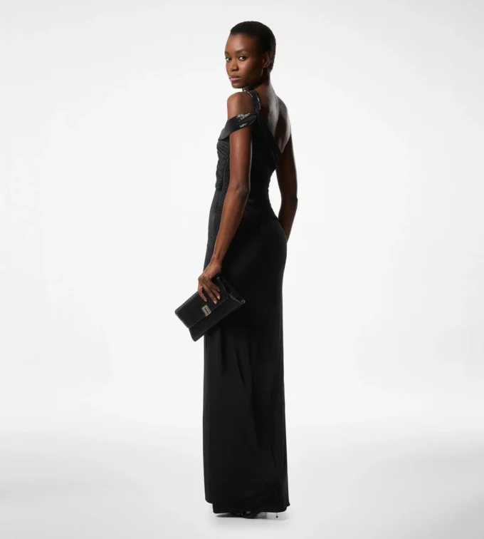 One Shoulder Twist Front avondjurk One Shoulder Twist Front avondjurk