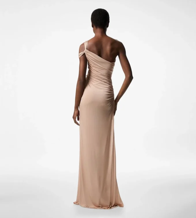 One Shoulder Twist Front avondjurk One Shoulder Twist Front avondjurk