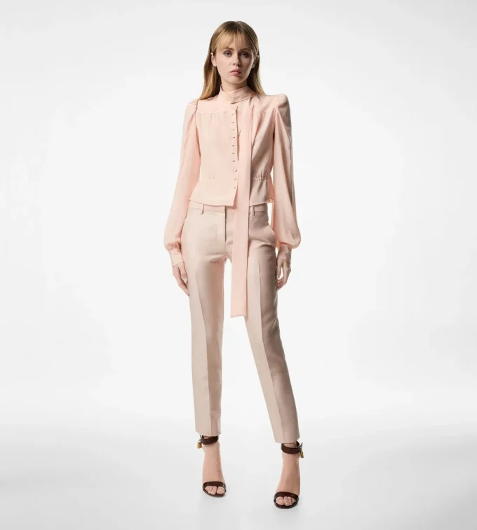 Op maat gemaakte skinny sigarettenbroek Op maat gemaakte skinny sigarettenbroek