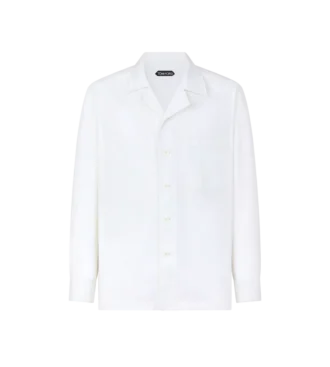 Overshirt met visgraatmotief