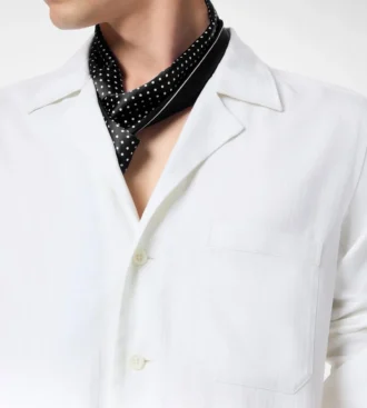 Overshirt met visgraatmotief