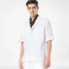 Overshirt met visgraatmotief Overshirt met visgraatmotief