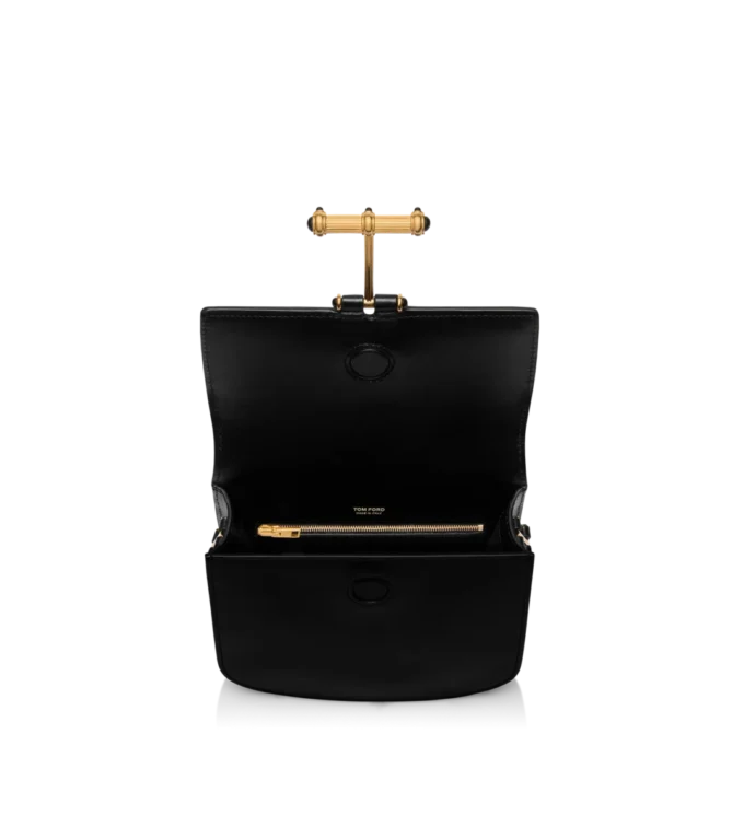 Palmellato-effect leer Tara Mini Crossbody Palmellato-effect leer Tara Mini Crossbody