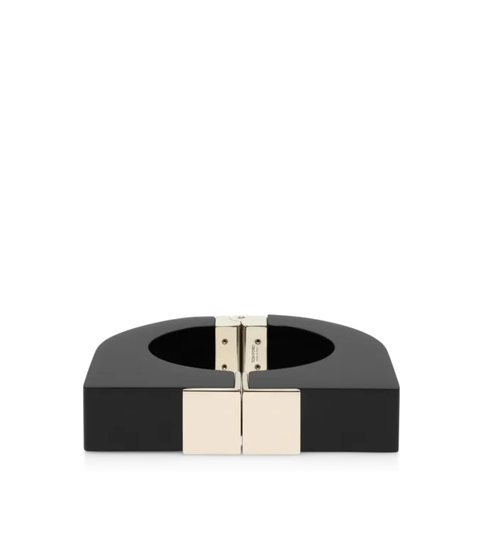 Plexiglas en messing Deco-armband Plexiglas en messing Deco-armband