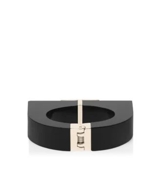 Plexiglas en messing Deco-armband Plexiglas en messing Deco-armband