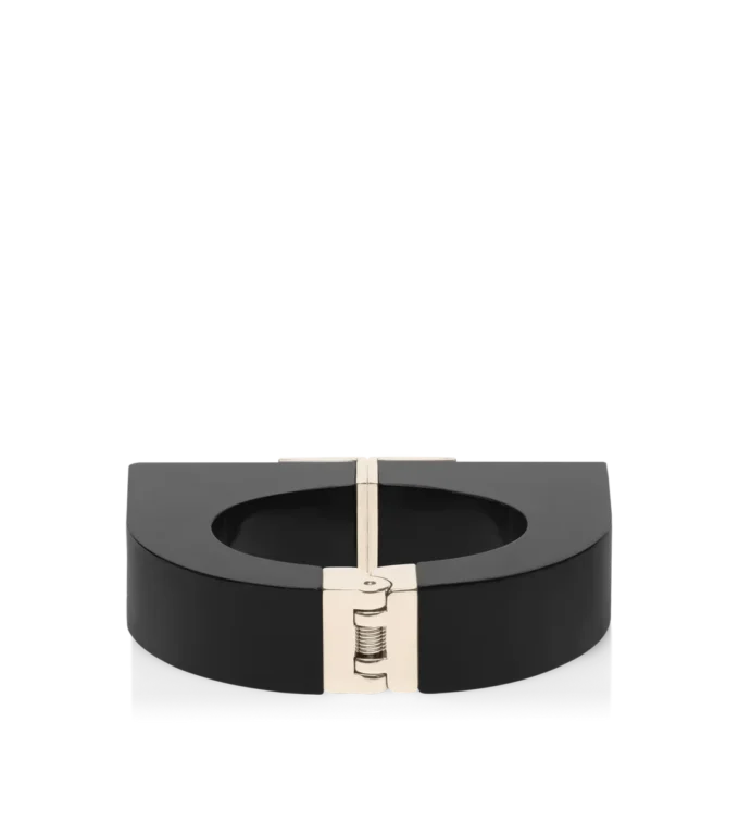 Plexiglas en messing Deco-armband Plexiglas en messing Deco-armband