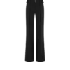 Plooibroek van zijde met wijde pijpen Plooibroek van zijde met wijde pijpen