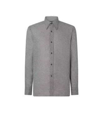 Polka Dot Fluid Fit Shirt