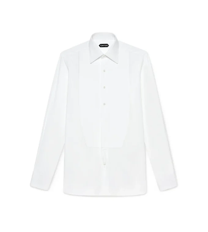 Poplin slim fit overhemd