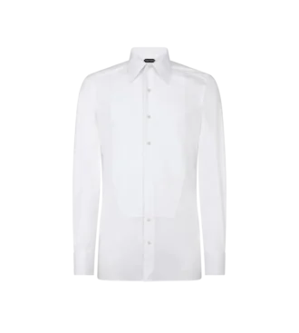 Poplin slim fit avondhemd