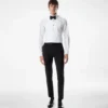 Poplin slim fit avondhemd